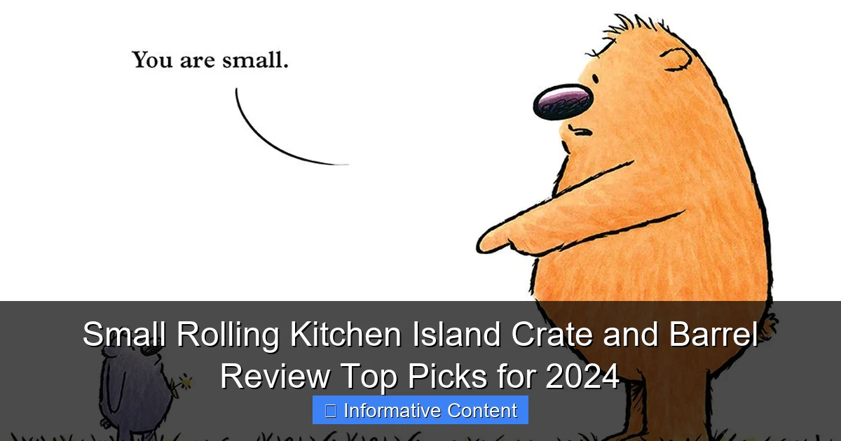 Small Rolling Kitchen Island Crate and Barrel Review Top Picks for 2024