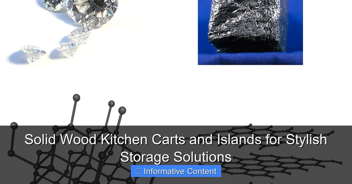 Solid Wood Kitchen Carts and Islands for Stylish Storage Solutions