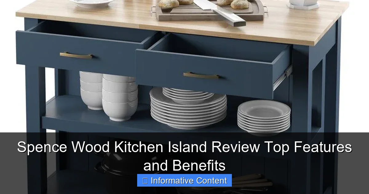 Spence Wood Kitchen Island Review Top Features and Benefits