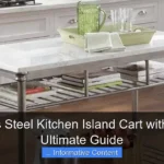 Stainless Steel Kitchen Island Cart with Wheels Ultimate Guide