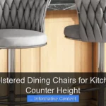Top Upholstered Dining Chairs for Kitchen Island Counter Height