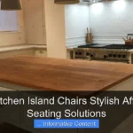 Used Kitchen Island Chairs Stylish Affordable Seating Solutions