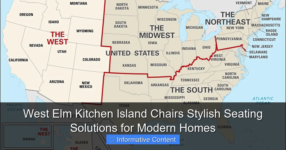 West Elm Kitchen Island Chairs Stylish Seating Solutions for Modern Homes