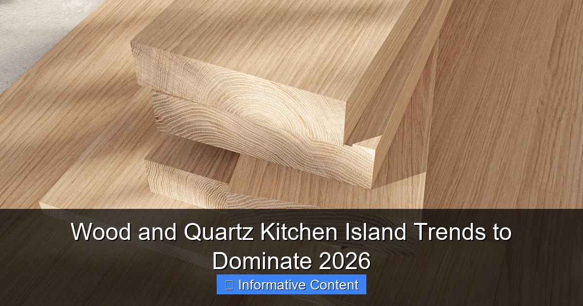 Wood and Quartz Kitchen Island Trends to Dominate 2026