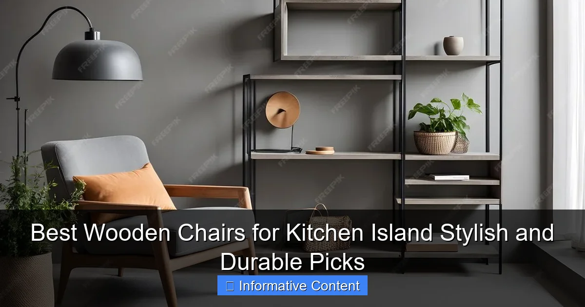 Best Wooden Chairs for Kitchen Island Stylish and Durable Picks