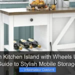 Wooden Kitchen Island with Wheels Ultimate Guide to Stylish Mobile Storage