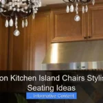 Wrought Iron Kitchen Island Chairs Stylish Durable Seating Ideas